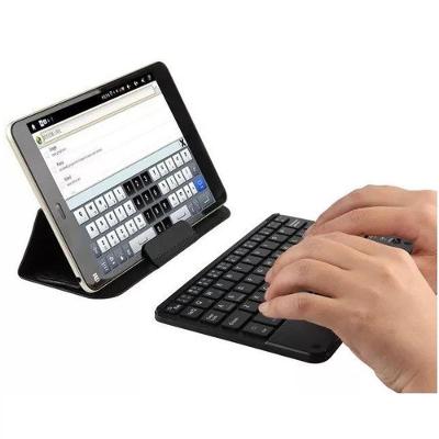 Mini Teclado sem Fio com Bluetooth para Tablet Preto