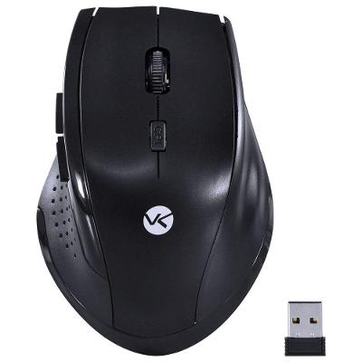 Mouse Sem Fio 2.4 Ghz 1200 Dpi Dynamic Ergo Preto Usb - Dm11