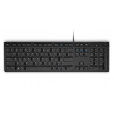 Teclado Qwerty Para Notebook Usb Dell Kb216 580-adin Preto