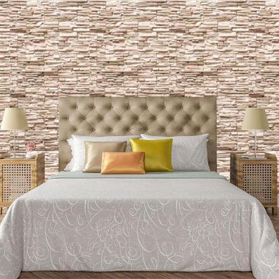 Papel De Parede Adesivo Pedra Canjiquinha Rustica Lavável Cozinha 3m