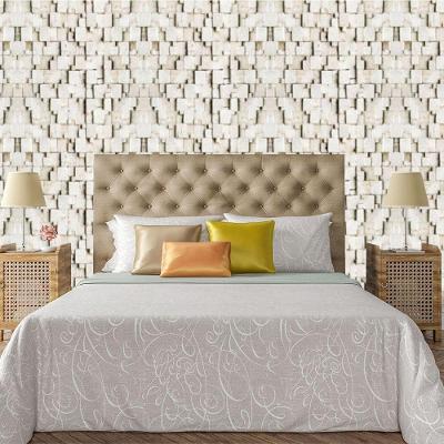 Papel De Parede Adesivo Bloco 3D Pedra Lavável Sala Quarto Cozinha 3 Metros