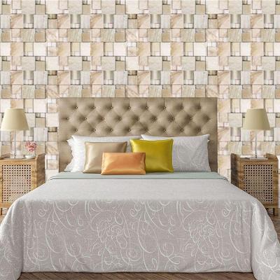 Papel De Parede Adesivo Bloco 3D Pedra Lavável Sala Quarto Cozinha 3 Metros