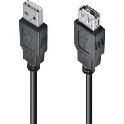 Cabo Usb A Macho X Usb A Fêmea 2.0 - 3M Extensor - Uamaf-3 -