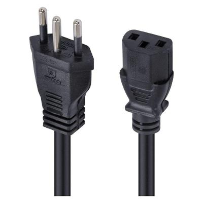 Cabo De Força Tripolar Para Fonte 3x0,75 Mm 250v 1,2 Metros - Pc / 10