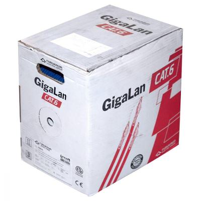 Cabo Lan Gigalan U/Utp Cat.6 23Awgx4P 305 Metros Lszh-1 Azul