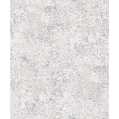 Papel De ParedeCol1012 Textura Cinza Rolo Com 53Cm X 10Mts