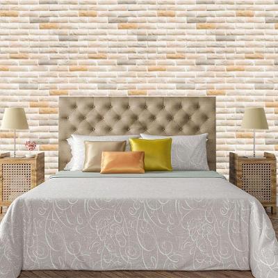 Papel De Parede Adesivo Tijolo Lavável Sala Quarto Cozinha 1,5 Metros