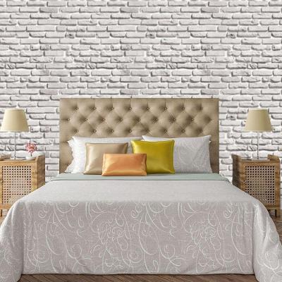 Papel De Parede Adesivo Tijolo Lavável Sala Quarto Cozinha
