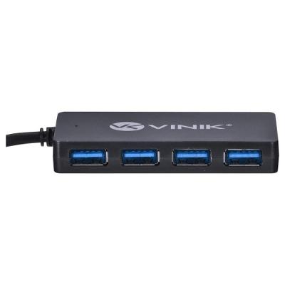Hub Usb 3.0 Com 4 Portas E 15cm De Cabo Huv-30