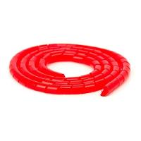 Organizador Fios E Cabos Spiraduto 1/4 Vermelho - 30 Metros - 2