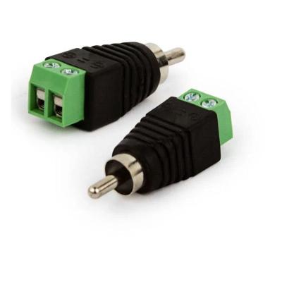 Adaptador Borne X Plug Rca Macho