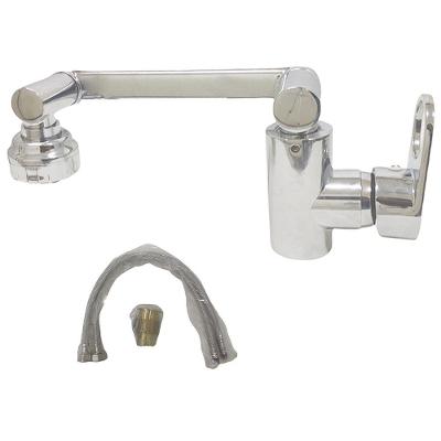 Torneira Cromada Articulada Monocomando Lavabo Quente Frio B