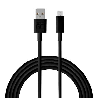 Cabo De Dados Preto Comprido (1.2m) Para Moto G9 Play