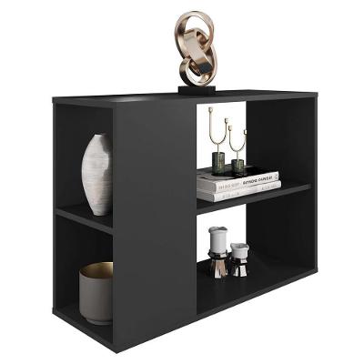 Mesa Lateral De Apoio Centro Decorativa Opala Preto Caemmun