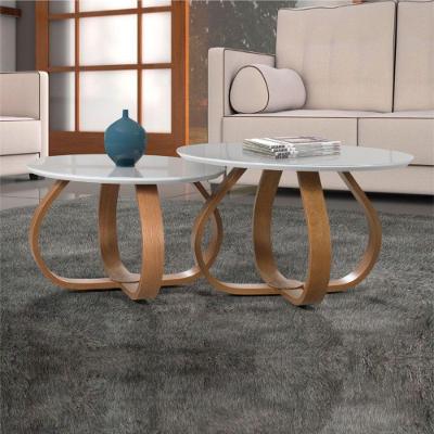 Mesa De Centro Alice Altura 35 Cm De Altura