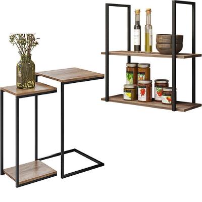 Kit Mesas Laterais E Prateleira D01 Design Demolição
