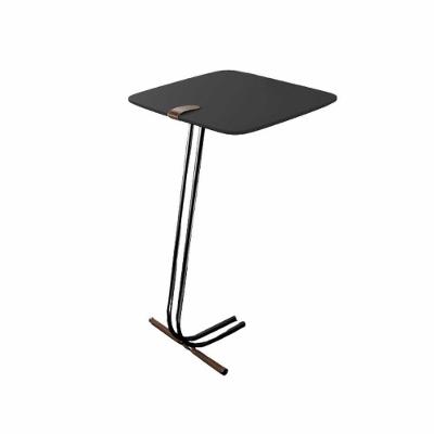 Mesa De Apoio Bandeja Preta Base Preta