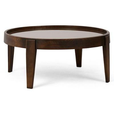 Mesa de Centro Decorativo Para Sala de Estar 94x38 Canela