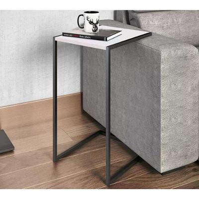 Mesa Lateral 27820 Linha Complementos Preto Branco