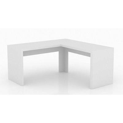 Mesa de Canto para Home Office ME4116 Branco Tecno Mobili