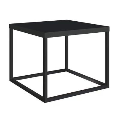 Mesa De Centro Ou Lateral 24801 Linha Complementos Preto