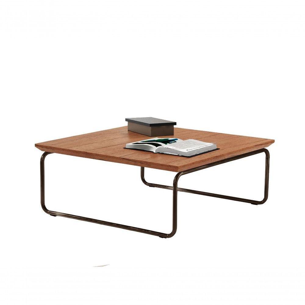 Mesa de Centro Kairos Pé Café Bisart Decor cinamomo - 1