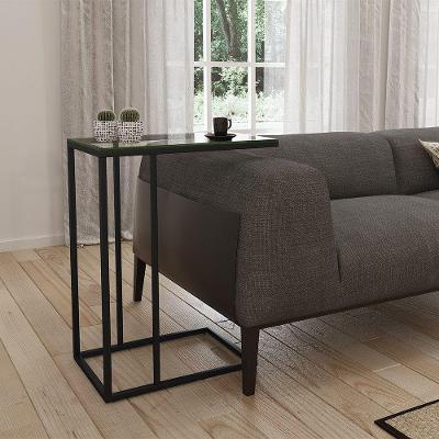 Mesa Lateral Elena Preta - Preto