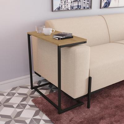 Mesa De Apoio Kappesberg Freijó/preto Fosco