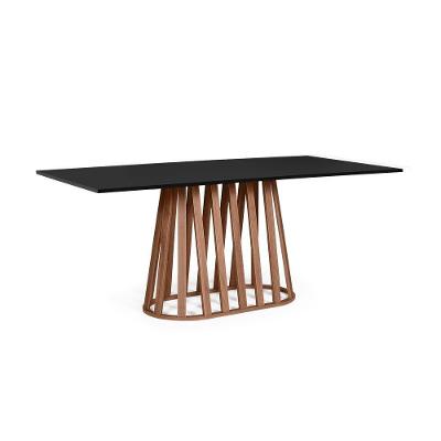 Mesa De Jantar RetangularLugares 200x90cm Gabi Preto/noronhaStraub Web