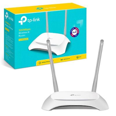 Roteador Wireless 300Mbps Tp-Link Tl-Wr840N W 10/100 Função