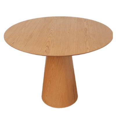 Mesa De Jantar Cone 150 Cm Base Madeira Freijó Tampo Freijó Marrom
