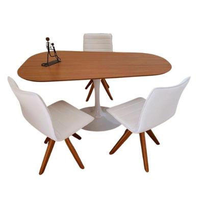 Saarinen Organica Oval 244x137 Em Freijo