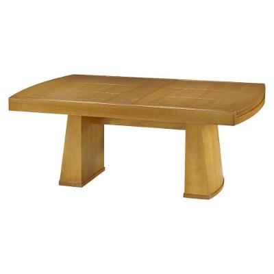 Mesa Elástica Veneza 162 Cm Tampo De Madeira Amêndoa