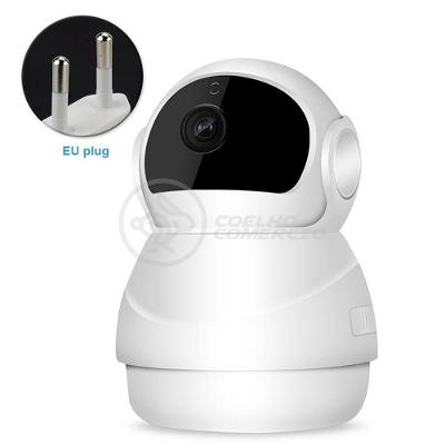 Câmera Ip C360 Segurança Wifi Hd 1080P Sem Fio Jortan 8166Xp