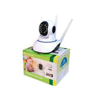 Camera Ip 3 Antenas Wifi Audio Sem Fio 360 Hd