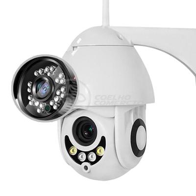 Câmera Ip Rotativa Speed Dome 355º Prova Dágua Wifi Hd 1080P