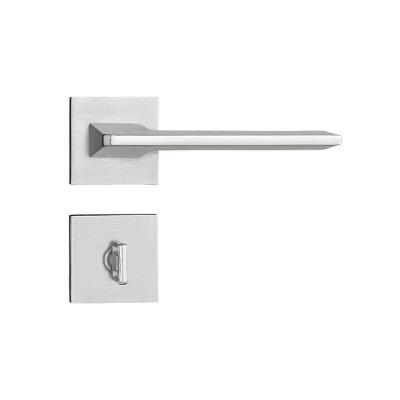 Fechadura De Porta Pado Sara Escovada Acetinada 55mm Banheiro / Wc