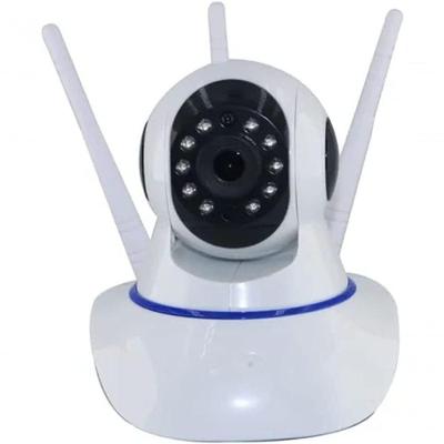 Câmera Ip 1.3Mp 720P Hd Wireless Wifi Audio Sd P2P Hd 3 Antenas .