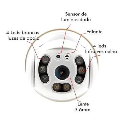 Câmera Speed Dome Ip Wifi Externa Icsse Movel 2Mp