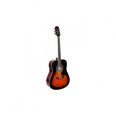 Violao Eletroacustico Dreadnought Folk Aco Gd-1 3 Tone Sunbu