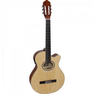 Violao Mini-jumbo Cutaway Nylon Gnf-1d Natural Giannini