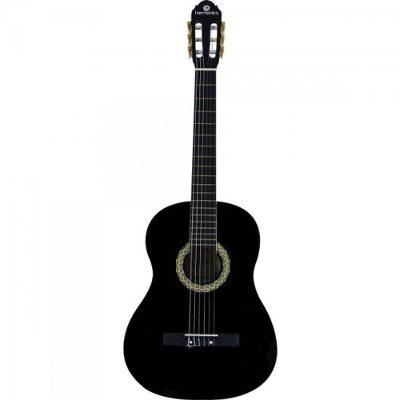 Violão Harmonics Acústico Clássico Nylon Gc-10Bk Preto