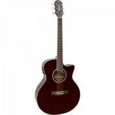 Violao Grand Auditorium Cutaway Tdw Translucent Dark Wine