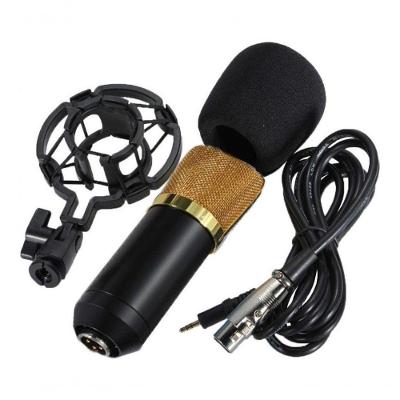 Microfone Condensador Unidirecional Live Audio Home Studio