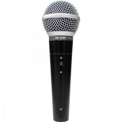 Microfone De Mao Dinamico Ls50 Preto Leson