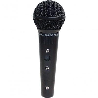 Microfone Com Fio Profissional Sm58 P4 Bk Preto Fosco Impedância Alta, Acompanha Cabo 5 Metros