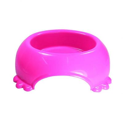 Comedouro Plastico Patinha 490ml Rosa