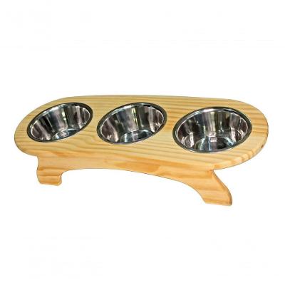 Comedouro Para Cães Triplo M.