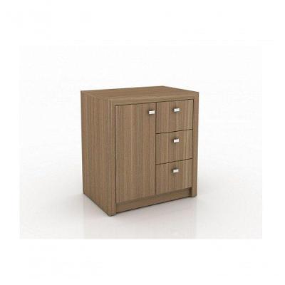 Balcão Para Escritório Home Office Me4111 Mdp Amendoa