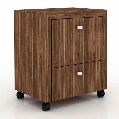 Armário para Home Office Me4112 com Rodízios Nogal
